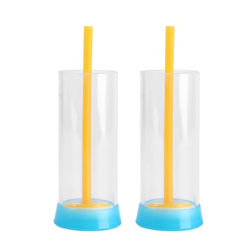 jojofuny 2 Pcs Beekeeping Marker Bottles with Sponge Applicator, Plastic Bee Marking Tools for Beekeeper Accessories and Beekeeping Equipment, Suitable for Hive Management Random Color