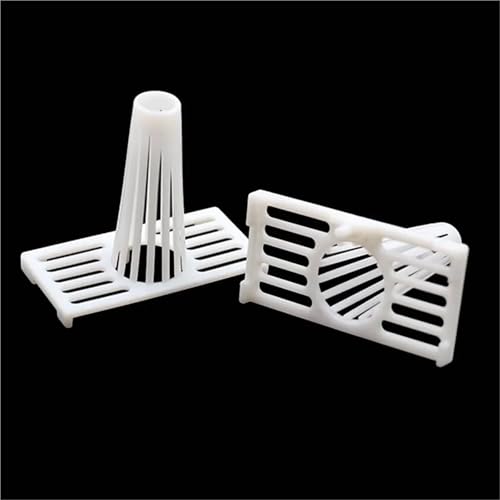 Queen Bee Cage 60Pcs Bee Cages Anti-Theft Hive Door Plastic Beehive Nest Cage Protection Queen Honeycomb Doors Beekeeping Tools for Beekeeping Supplies