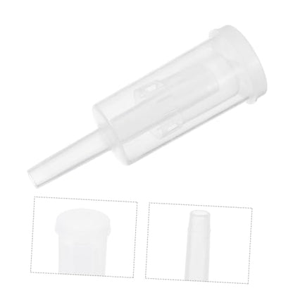 2pcs Three Piece One Way Valves for Wine Preservation Odorless Plastic Stoppers with Air Locks for Home Brewing and Restaurant Use