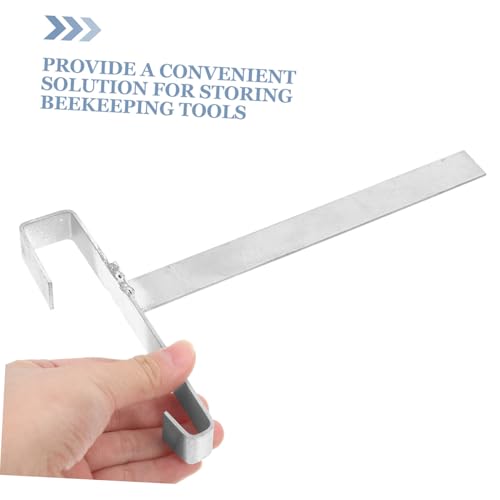 BESPORTBLE 2pcs Stainless Steel Beekeeping Frame Holder Stand for Efficient Bee Hive Organization Detachable Design for Easy Cleaning Tool Storage for Beekeepers