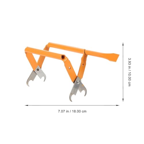 Beehive Frame Grip Stainless Steel Beekeeping Frame Grip Ergonomic Heavy Hive Frame Lifter Tool Honeycomb Holder Essential Apiculture Equipment