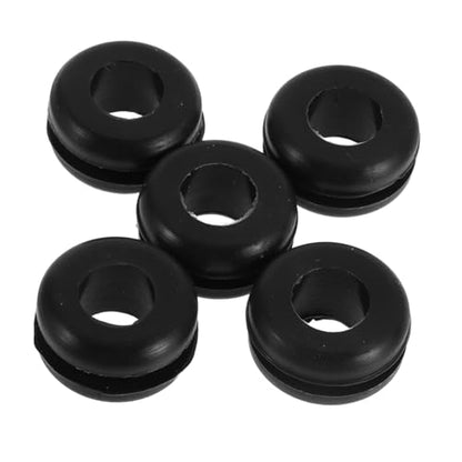 5pcs Rubber Airlock Grommet for Fermenter Bucket Lids and Lid Holes, Leakproof and Easy Installation, Sturdy Rubber Seal Rings for DIY Fermentation Projects and Homebrewing