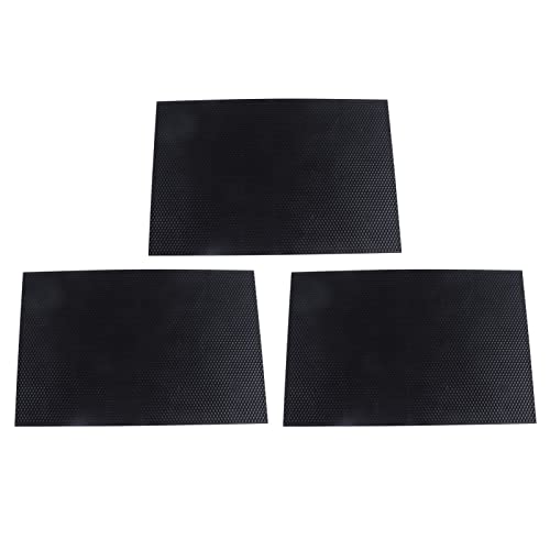 3Pcs Waxed Coated Foundation Sheet,Plastic Honeycombs Bee Wax Nest Foundation,Beeswax Foundation Plastic Beehive Wax Foundation Beekeeping Tool Equipment