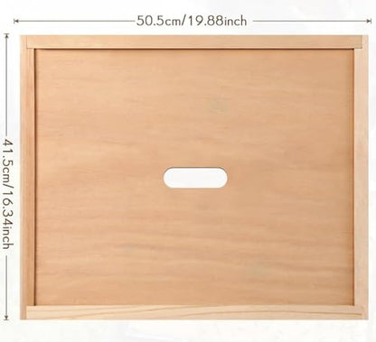 2 Pcs Beehive Inner Cover for 10 Frame Bee Hive Inner Cover Bee Hive Box Cover Beehive Insulation Ventilation Inner Cover for Beekeeping Tool - size: 2 Pack 10 Frame