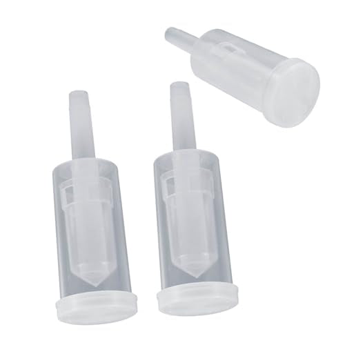 LABRIMP 6 Pcs One Way Exhaust Water Sealed Check Valve Kit for Homebrew Beer and Wine Making Standard Easy to Use Prevents Back Flush and Isolates Air - size: 6 pcs