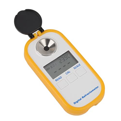 Pssopp 0‑80% Alcohol Tester, Digital Smart Brix Refractometer Home Making Wine and Brewing Beer Display for Easy Reading