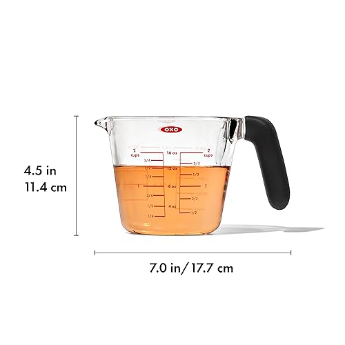 OXO Good Grips 2 Cup Glass Measuring Cup - size: 2 Cup (No Lid)