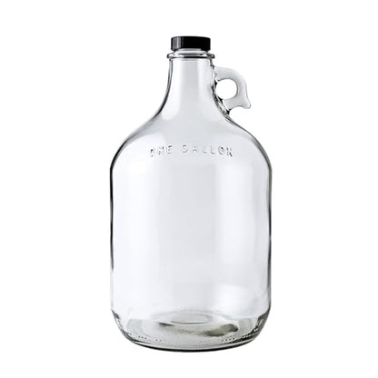 Transparent,1 Gallon,Glass Wine Fermenter