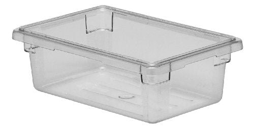 Cambro Camwear Food Box, 12 by 18 by 6-Inch, Clear - size: 1/1 by 2-Inch, style: Capacity: 4.8 gal (13.2 L)