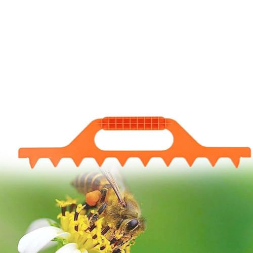 10 Frames Beehive, Beehive Frame Spacer Beekeeping Accessories Blue 7 Frames (Orange 9 Box)
