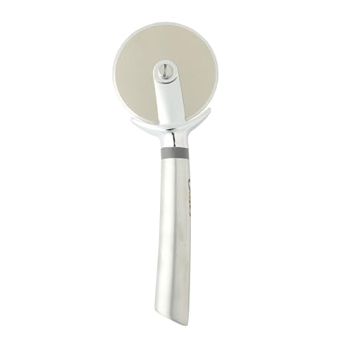 Oster Chadswyck 8.7” Pizza Cutter, Stainless Steel Pizza Wheel, Sharp Rolling Blade, Ergonomic Handle, Dishwasher Safe - color: Chadswyck (8.7" Pizza Cutter)