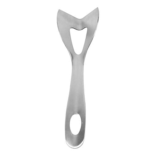 AKOAK 1 Pack Stainless Steel Butter Knife Cheese Cheese Corner Knife Slicer Scraper Butter Smear