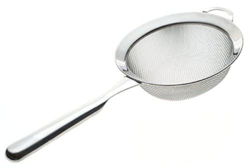 Norpro, 5" KRONA Stainless Steel Double Mesh Strainer, 5", as shown - size: 5"