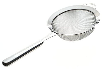 Norpro, 5" KRONA Stainless Steel Double Mesh Strainer, 5", as shown - size: 5"