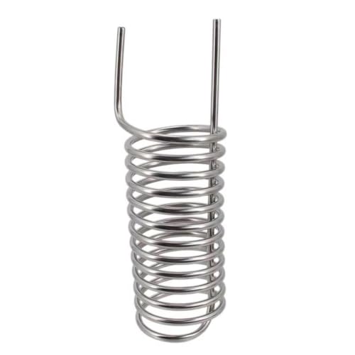 3/8" Stainless Glycol Cooling Heating Coil 15ft/4.7M Immersion Chiller for Home