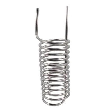 3/8" Stainless Glycol Cooling Heating Coil 15ft/4.7M Immersion Chiller for Home