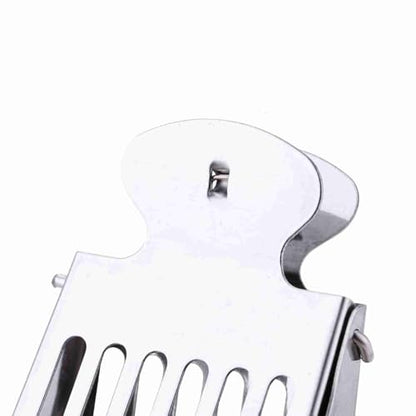 TOPINCN Beekeeping Clips Queen Bee Cage Catcher Stainless Steel Bee Clips Queen Catcher Tool Beekeeper Tool Equipment Beekeeping Supplies (1pc)