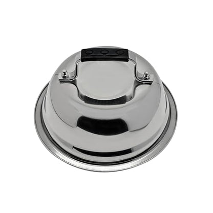 Outset Burger Cheese Melting Dome for Grill, Griddle, and Stovetop, Stainless Steel - size: 6.5" Melting Dome