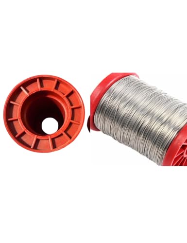 0.55mm 500G Stainless Steel Bee Hive Frame Wire, Beekeeping Equipment Bee Hive Tool Beekeeper Tool, Durable Tool for Beekeeping Enthusiasts/Wax Foundation Setup