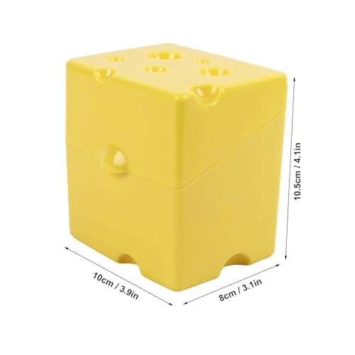 Cheese Storage Container, ABS Cheese Box with Lids, Airtight Fridge, Easy, Odor complimentary, Heat wear for Household