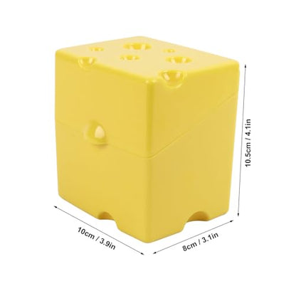 Cheese Storage Container, ABS Cheese Box with Lids, Airtight Fridge, Easy, Odor complimentary, Heat wear for Household