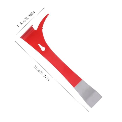 Stainless Steel Beekeeping Scraper Tool – 3-in-1 Frame Separator for Hive Maintenance, Wax and Propolis Removal with Hanging Hole