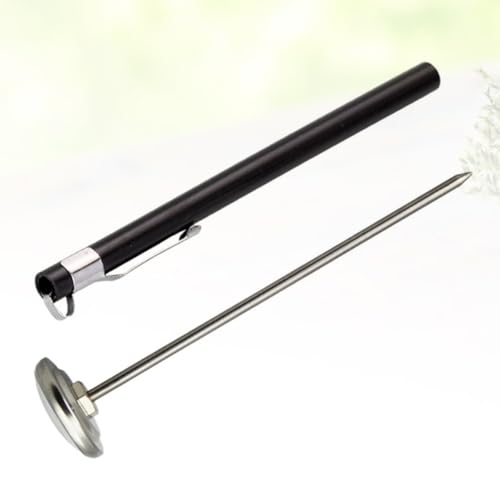 Stainless Steel Food Thermometer for Kitchen Use with Safe and Easy to Operate Features, Suitable for Yoghurt and Milk, for Home and Kitchen Temperature Measurement