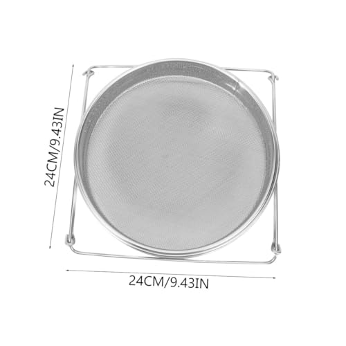 LIFKOME Stainless Steel Honey Filter Tool Double Layer Sturdy Beekeeping Equipment Metal Honey Strainer and Time Saving in Beekeeping