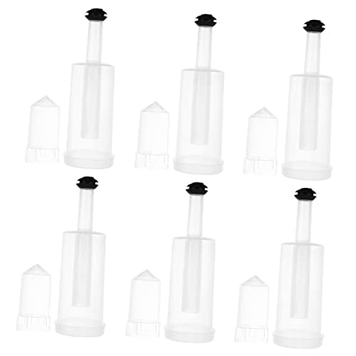 PRETYZOOM 1set Three-piece One-way Brewing Stopper Silicone Wine Stoppers for Fermentation and Brewing Easy to Clean and Use Air Lock for Mead and Sauerkraut