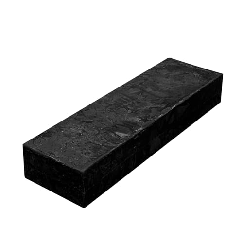 Blended Waxes, Inc. Cheese Wax Block, Black, 1 Block | Premium Food Grade, For Cheesemaking, Preserving Variety of Cheese Types - color: Black