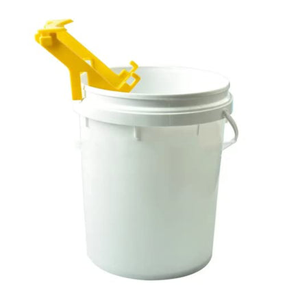 2pcs Yellow Plastic Bee Honey Bucket Rack Frame Grip Holder Beekeeping Beekeepers Tool Honey Extractor Equipment
