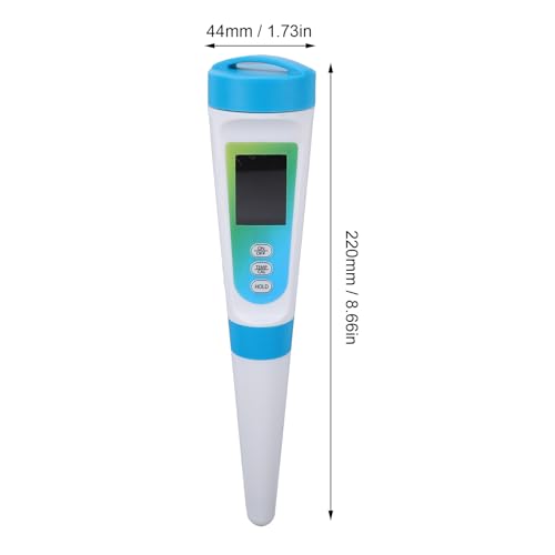 pH Meter, Digital Food pH Tester with ATC for Fermentation Canning Cooking Bread Cheese Meat Water Wine, High Accuracy 0 to 14 Measurement Range