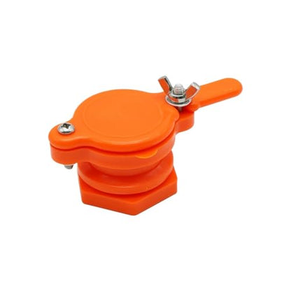 Beekeeping Supplies, 4-piece Beekeeping Honey Tap, Filling Gate Valve, Bucket, Outlet Accessories, Tools,Beekeeping Tools(Orange) - color: Orange