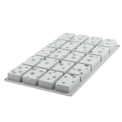 20 Cavity Cheese Silicone Candy Molds For Candy Chocolate Cake Decoration