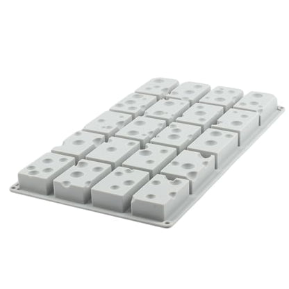 20 Cavity Cheese Silicone Candy Molds For Candy Chocolate Cake Decoration