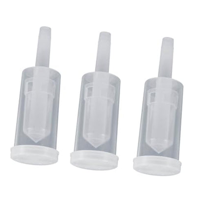 Luxshiny 3-Piece Fermentation Valve Set for Homebrew Food-Grade Plastic Water-Sealed Easy to Use for Wine Making and Brewing Supplies - size: 12.00X3.80X3.80CM