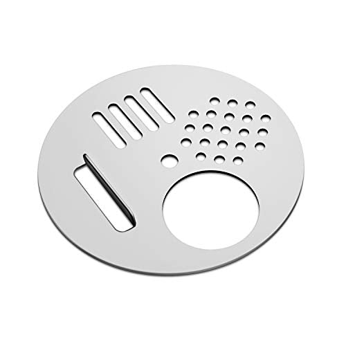 Flexzion Bee Hive Nuc Box Entrance Gate - 12 PCS 2.6 Inch Stainless Steel Bee Hive Entrance Disc & Bee Door with 4 Access Modes - Bee Hive Entrance Gate Disc for Nucleus & Full-Sized Hives - size: 12 pcs