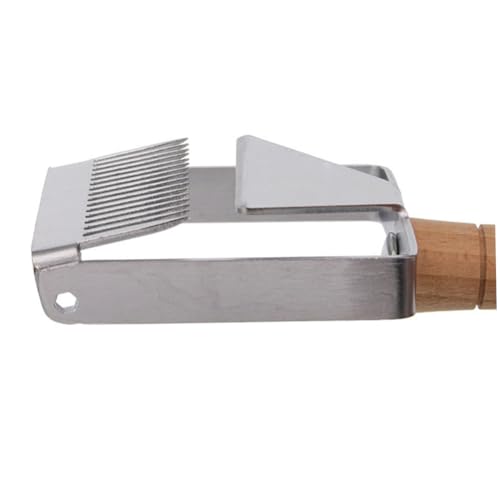 ORFOFE Apiculture Uncapping Fork Honeycomb Knife Honey Scraper Beehive Tool Beekeeping