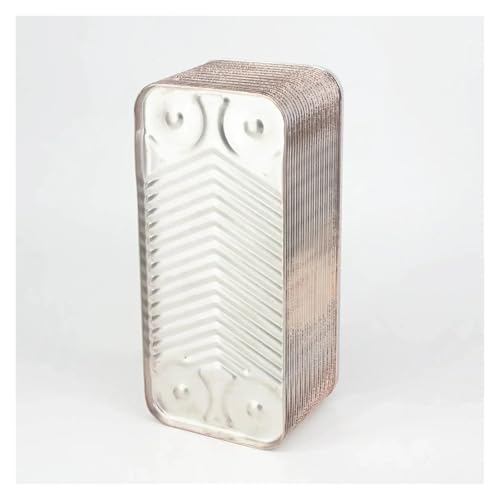 Female Thread Plate Wort Chiller Version 24 Plate Heat Exchanger Wort Chiller Cooler SUS 304 Stainless Steel(1 Inch BSPT) - size: 1 Inch BSPT