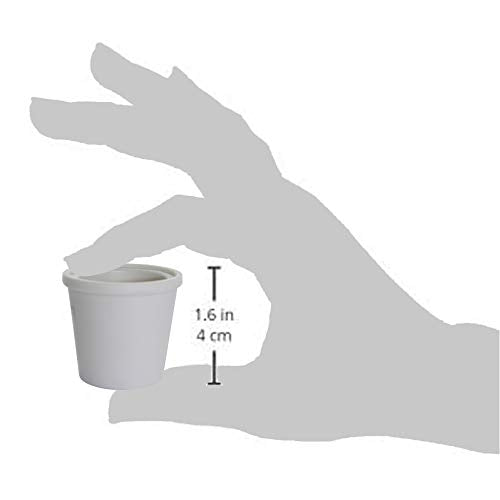 Buon Vin Home Brew Ohio Drilled Rubber Stopper, Carboy Bung (Pack of 3), White, (N5-KZEO-H88I)