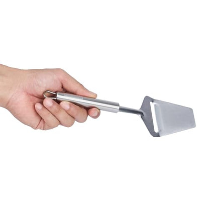 Restaurantware Stainless Steel Handheld Cheese Slicer - German Standard Cheese Cutter with Sharp Blades, Dishwasher Safe - Heavy Duty Plane Cutter for Butter, Parmesan, Cheddar