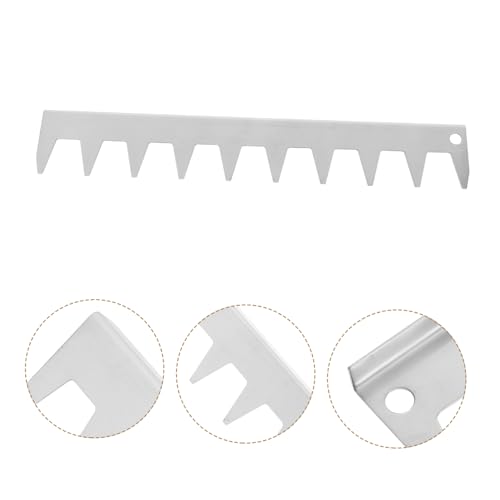 Kisangel Beehive Frame Spacer Tool Stainless Steel Beehive Spacing Tool for Frame Support and Organization Smooth Operation for Inspections for Beekeeping Management