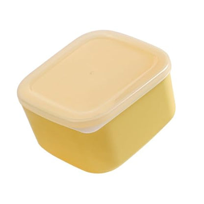 TOPINCN Cheese Holder, Airtight Sliced Cheese Container with Lid, Plastic Refrigerator Storage Box for Cheese Vegetables Fruits, Cheese Storage Box for Fridge (S) - size: S