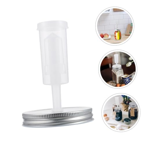 ABOOFAN Fermenting Kit Mason Jar Lids Wide Mouth Food Grade Reusable Fermentation Covers for Pickles and Kitchen Supplies Lightweight Compact Design