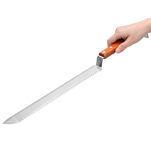 Stainless Steel Honey Uncapping Knife Scraper Beekeeping Tool with Wood Handle