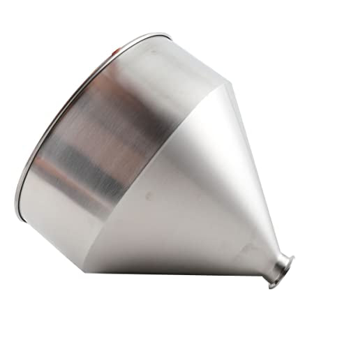Stainless Steel Hopper, 30L Volume Liquid Paste Funnel for Container Filling Machine