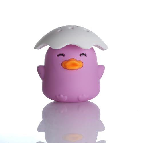 Duck Refrigerator Baking Soda Deodorizer Holder, Odor Absorber and Eliminator, Can Absorb Odor, Food Grade (Purple) - color: purple
