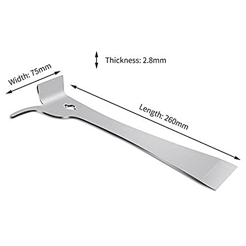 3pcs Hive Scraper Tools J-Hook Polished Stainless Steel Multifunction Beekeeping Tools Beekeeping Equipment Bee Hive Hand Tool Beekeepers Supplies