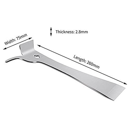 3pcs Hive Scraper Tools J-Hook Polished Stainless Steel Multifunction Beekeeping Tools Beekeeping Equipment Bee Hive Hand Tool Beekeepers Supplies