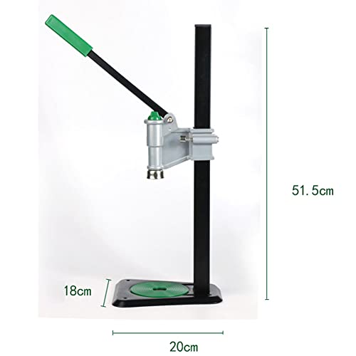 Manual Bottle Capper Tool for Home Brewing,Heavy Duty Strong Metal Easy Action Bench Bottle Capper, Adjustable Height Beer Bottle Capping Machine